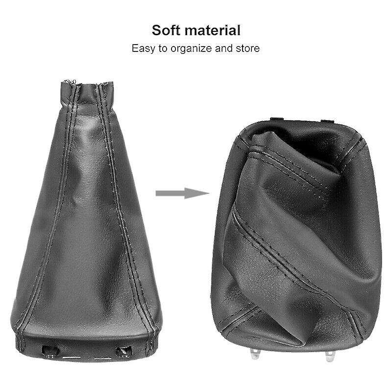 5 Speed Gear Shift Knob Leather Lever Shifter for SAAB 93 9-3 2003-2012
