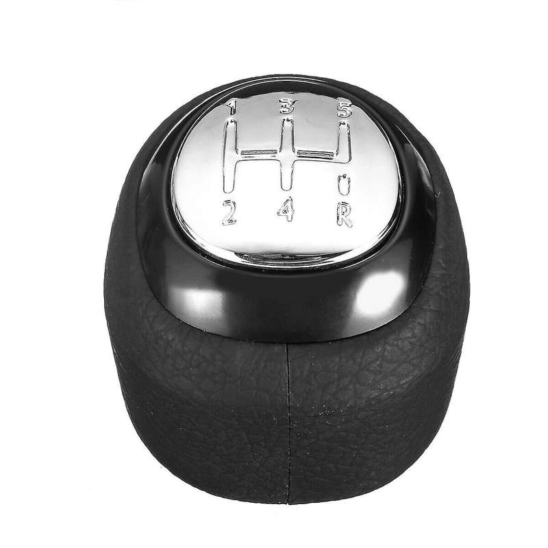5 Speed Gear Shift Knob Leather Lever Shifter for SAAB 93 9-3 2003-2012