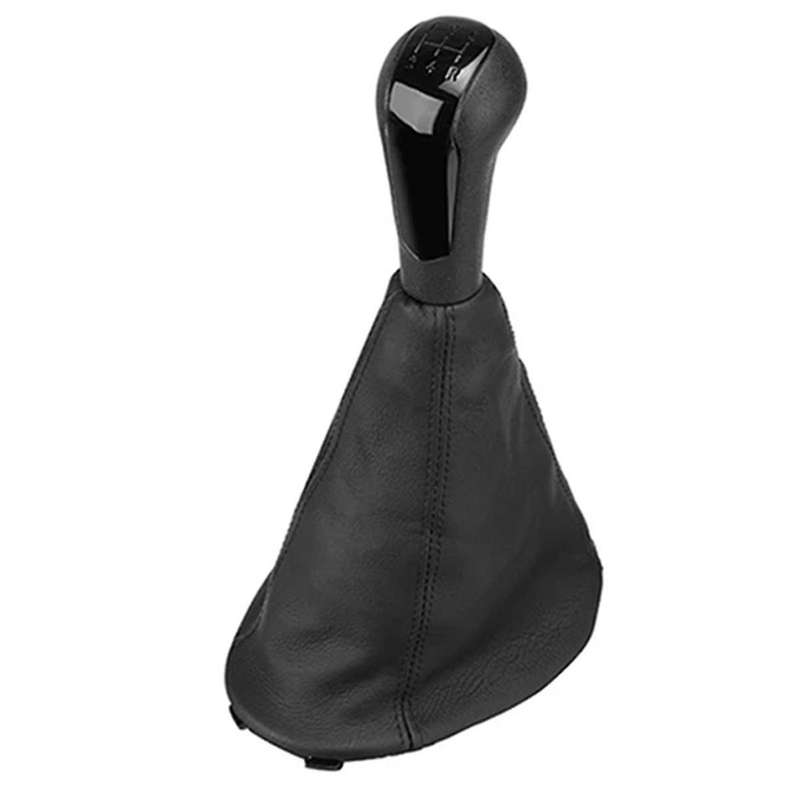 5 Speed Gear Shift Head Car Manual Gear Shift Knob with Boot for Barina Spark M300 2011-15 B