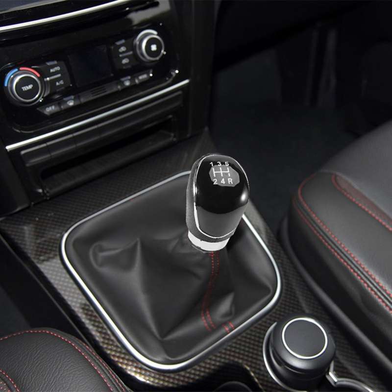 5 Speed Gear Stick Shift Knob & Dust Boot Cover for Focus MK2 2005-2012