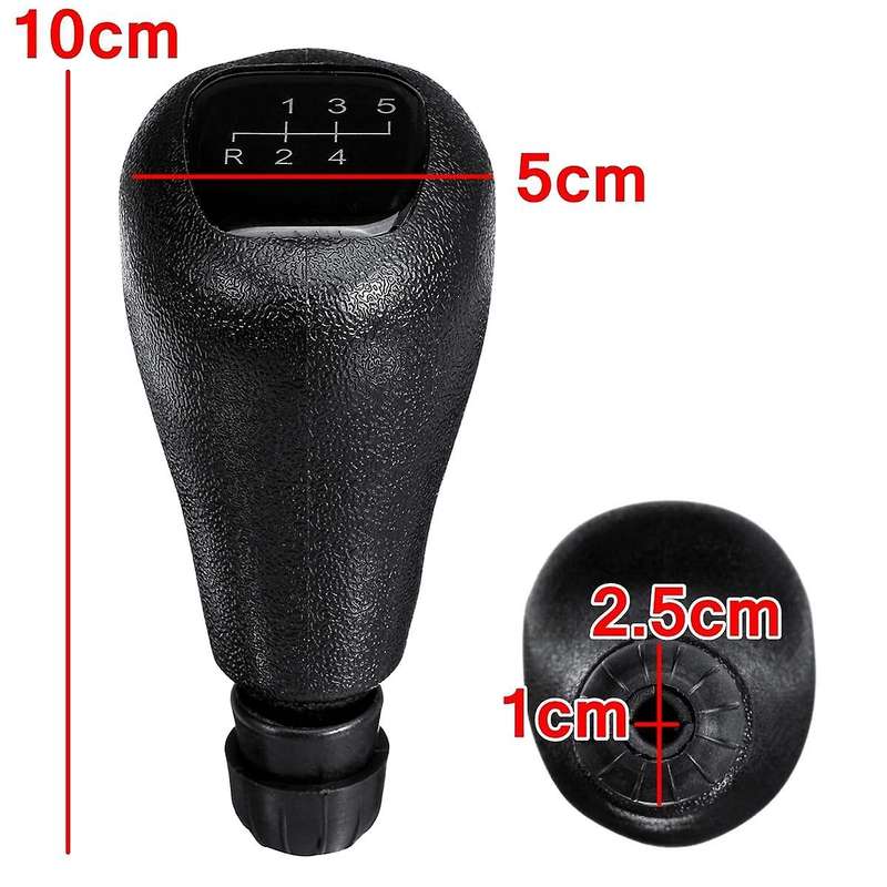 5 Speed Manual Leather Shift Knob Shifter Lever for C Class W202 CLK Class W208 E Class W210