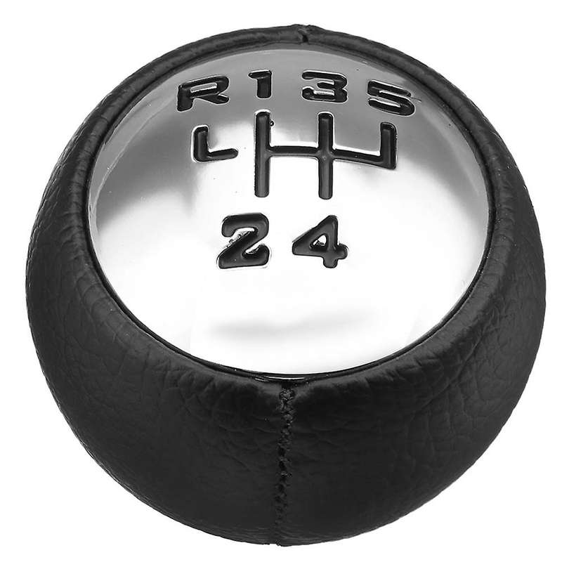 5 Speed PU Leather Shift Knob Head Handball for 307 308 3008 407 5008 807 for C3 C4 C4 C8