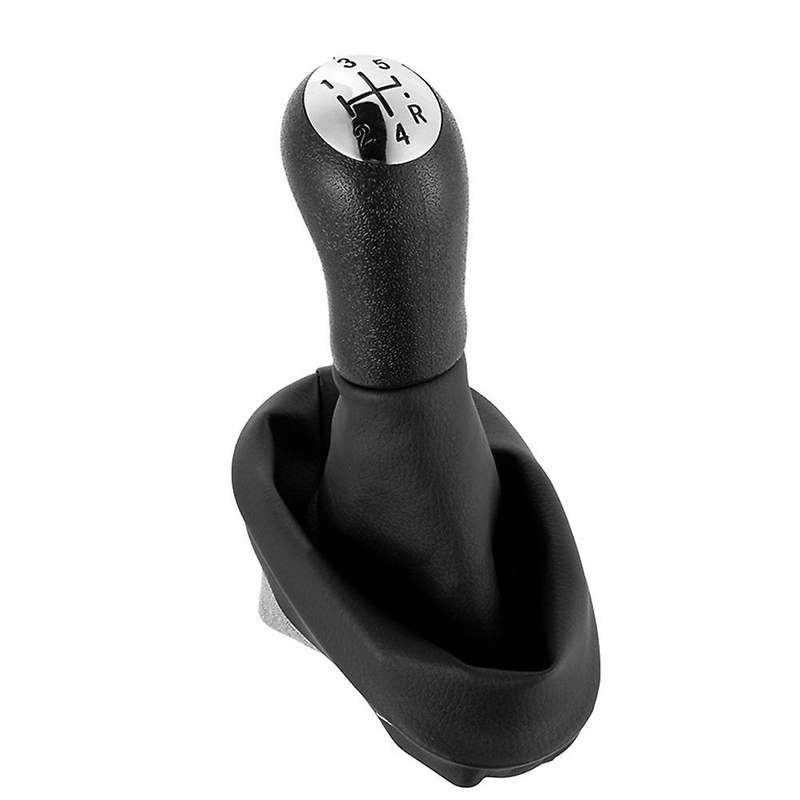 5 Speed Maunal Car Shift Knob Lever with Boot Cover for 2 3 Ii 2 Ii Scenic 2 Ii Kangoo Plastic