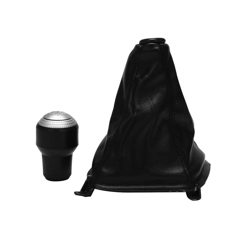 5 Speed Shift Knob Leather Boot for 2004 2005 2006 2007 2008 2009