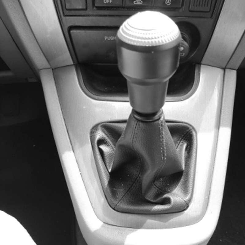 5 Speed Shift Knob Leather Boot for 2004 2005 2006 2007 2008 2009
