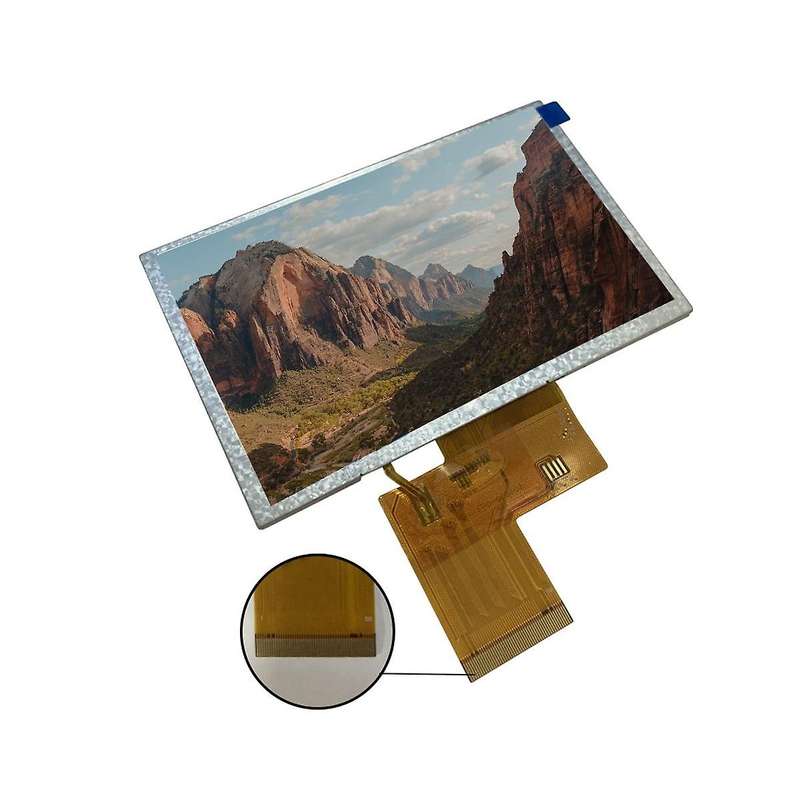 5.0 Inch 800x480 Ips Lcd Display Screen Appliances Electric Vehicles Motorcycles Instrumentation Lc