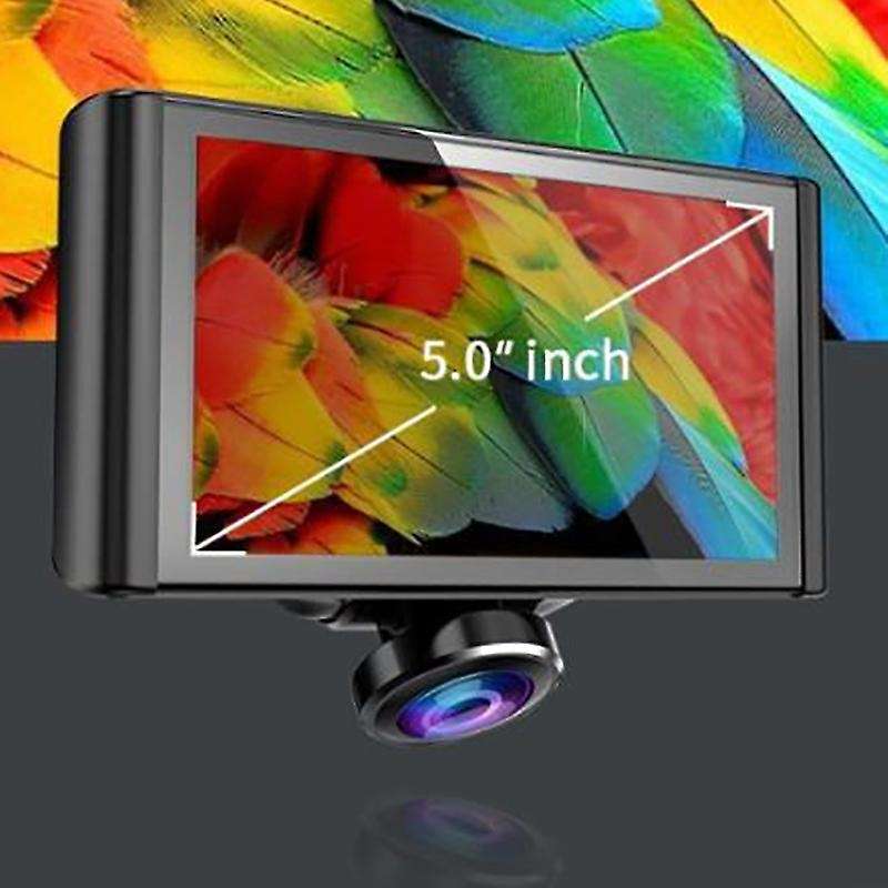 5.0inch Car DVR 2 Cameras Lens Dash Camera Dual Lens GPS Rearview Camera Video Recorder Auto Registr