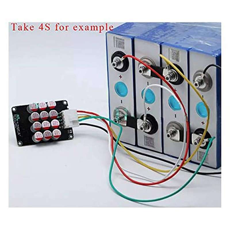 5.5A BMS 4S Active Balancer Board Li-Ion Lifepo4 LTO Battery Capacitor Equalizer Transfer with Prot
