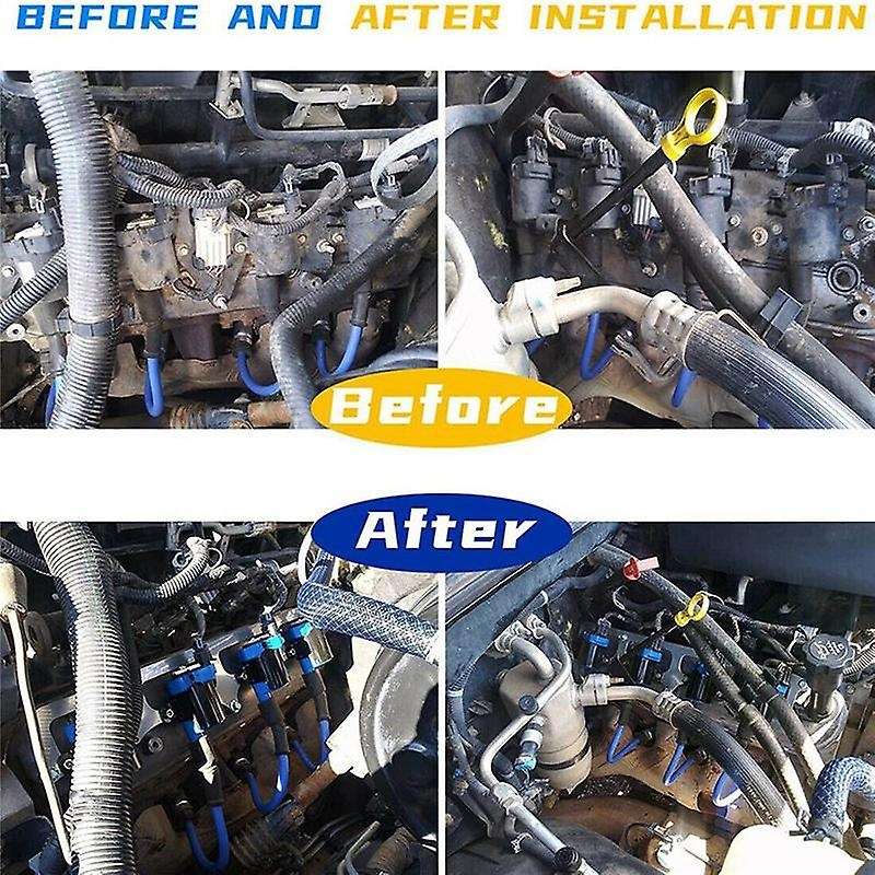 5.3L Truck Side Bolt Coil Brackets Mount Valve Cover 19005218 D585 LSX Swap Heat Sink LM7 LR4 LQ4 L