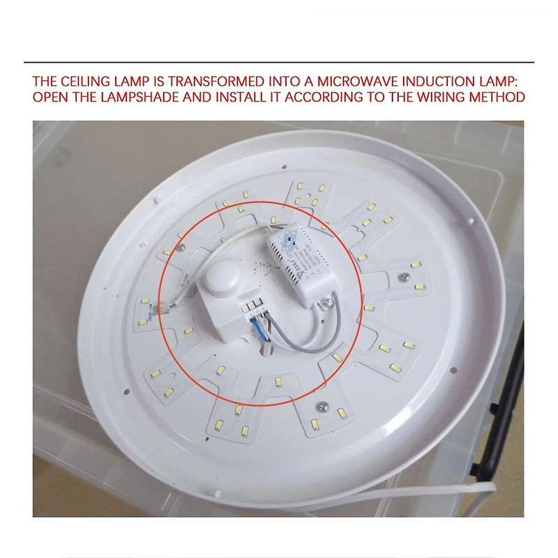 5.8G Microwave Induction Switch 220V Intelligent Energy Saving Control Microwave Radar Sensor