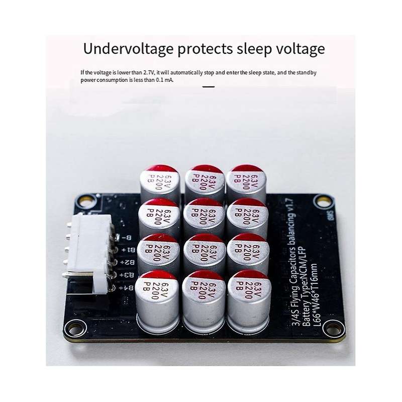 5.5A Current Active Balancer 8S Equalizer Lithium Ion Lifepo4 LTO Lithium Battery Active Equalizer B