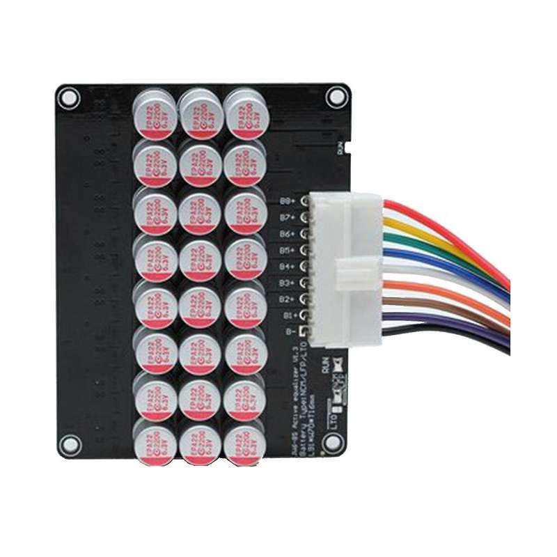 5.5A Current Active Balancer 8S Equalizer Lithium Ion Lifepo4 LTO Lithium Battery Active Equalizer B