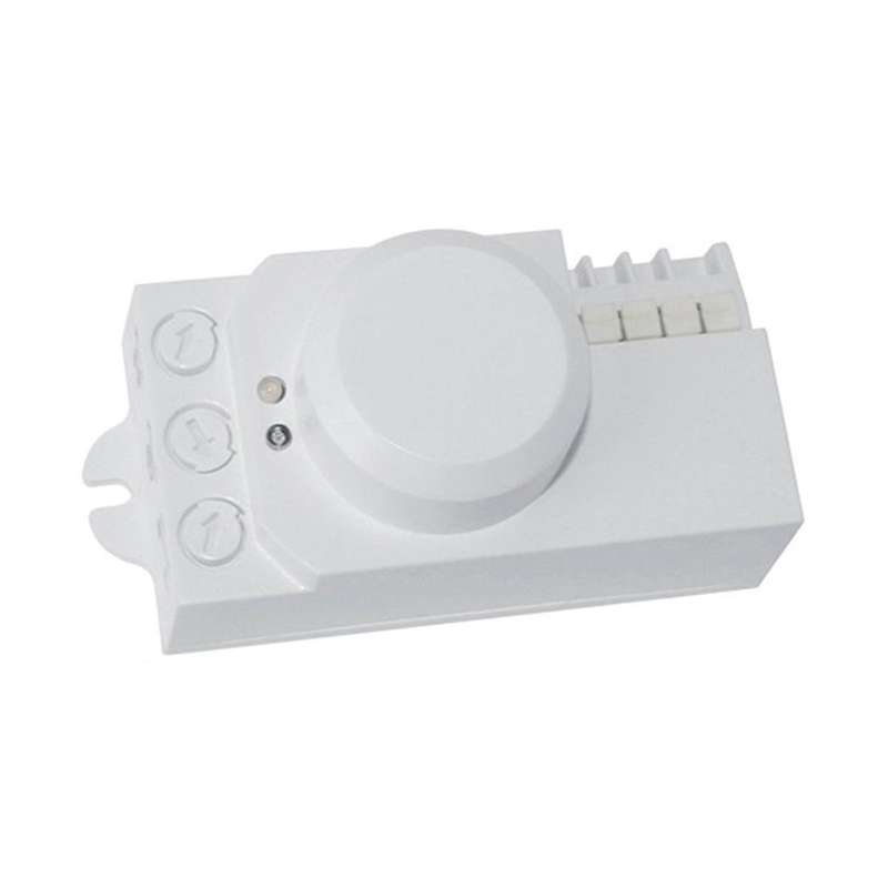 5.8GHz Microwave Radar Sensor Switch Knob Switch Adjustment LED Light Sensor Switch Human Motion Det