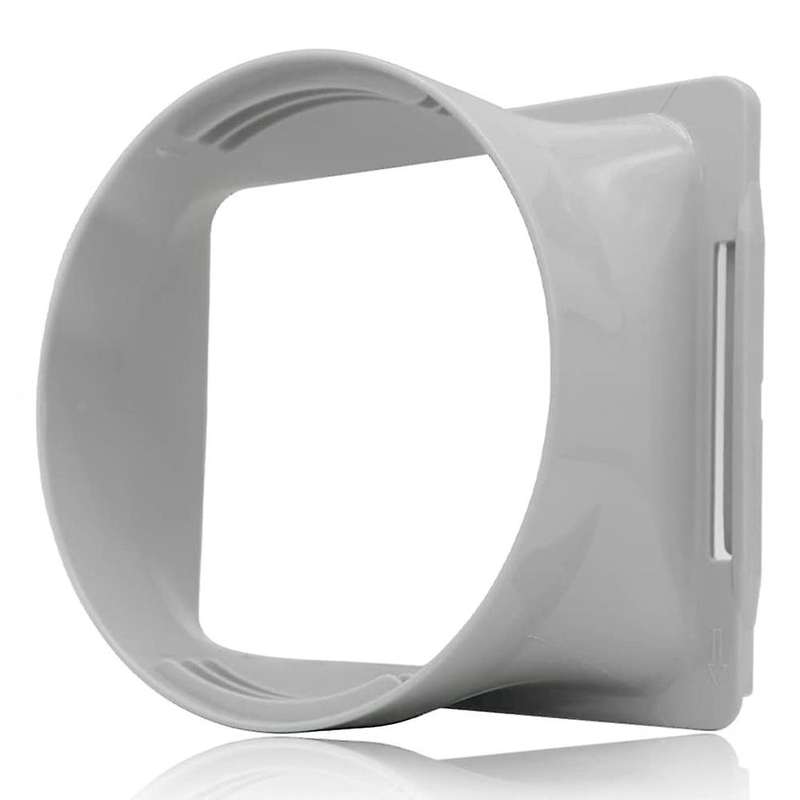 5.9Inch Portable Air Conditioner Exhaust Hose Coupler Window Adapter A/C Unit Tube Connector Air Con