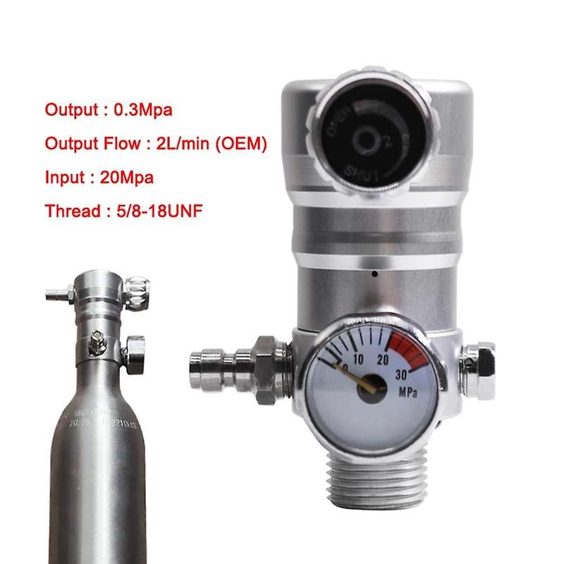 5/8-18unf Oxygen Cylinder Valve 0.3mpa Outlet Pressure Outlet Flow 2l/min