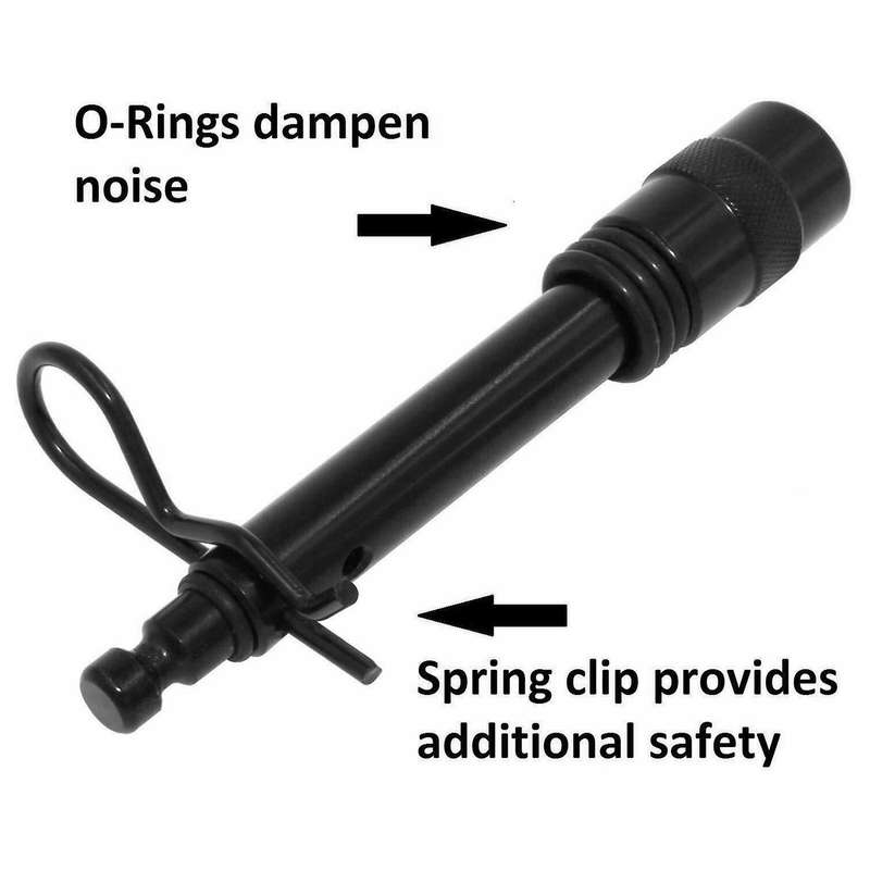 5/8 Inch Extra Heavy Duty Trailer Hitch Locking Pin Set Keys,with 2 Inch Trailer Pad for Class III,I