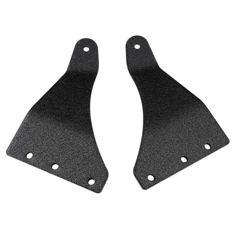 50 Inch Curved/Straight Upper Windshield LED Light Bar Mounting Bracket for H3 2006-2010