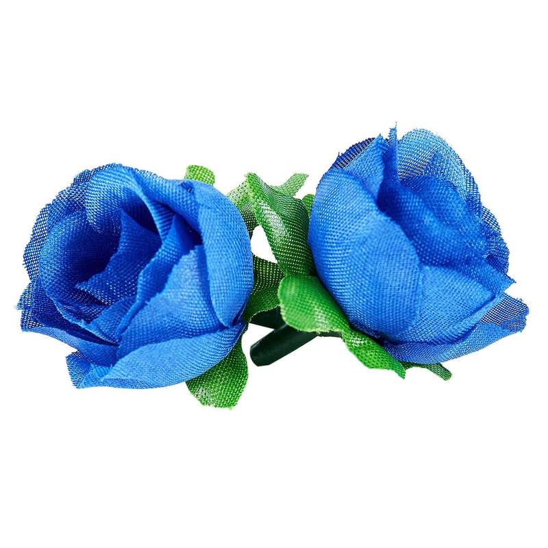 50 Artificial Roses, 3 Cm Tall, Wedding Decoration, Navy Blue