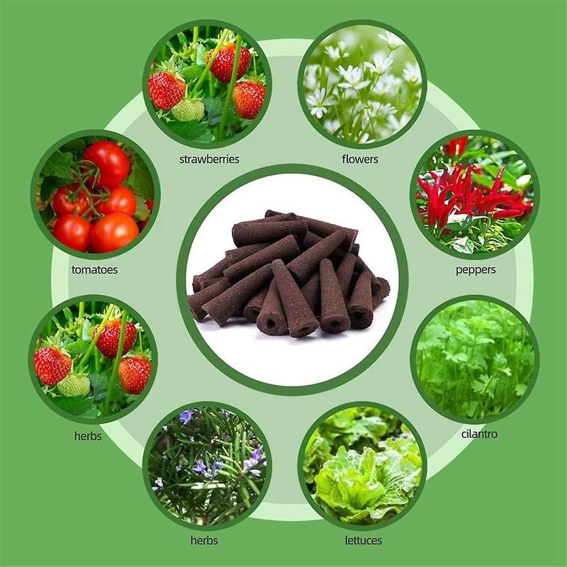 50 Pcs Grow Sponges for Hydroponics, Replacement Plant Growing Sponges Seed Pods for Aero Garden, Re