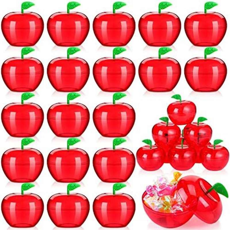 50 Pcs Fruit Container Candy Holder Fruit Ornaments Decorative Ball Shopping Mall Festival Decoratio