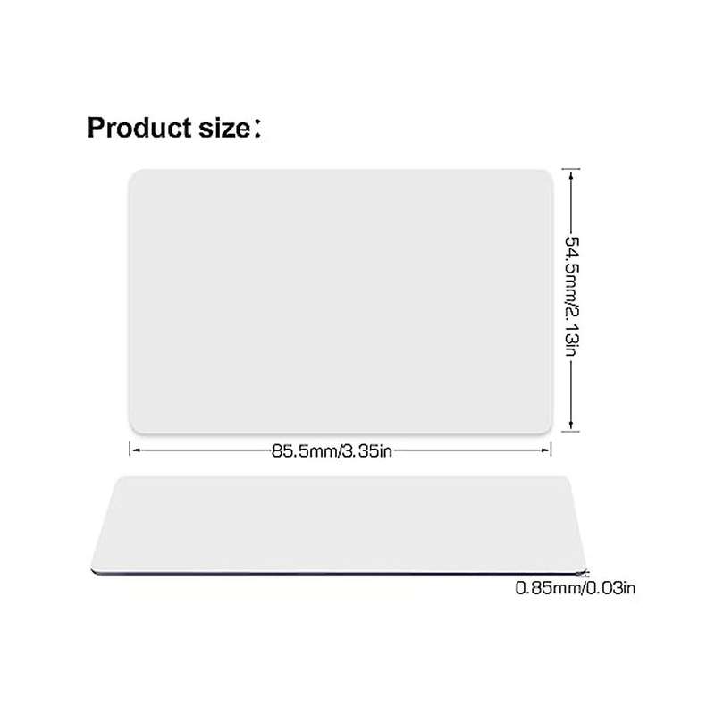 50 Pcs Nfc Cards Blank 215 Nfc Cards 215 Tags Rewritable Nfc Cards 504 Bytes Memory for All Nfc Enab