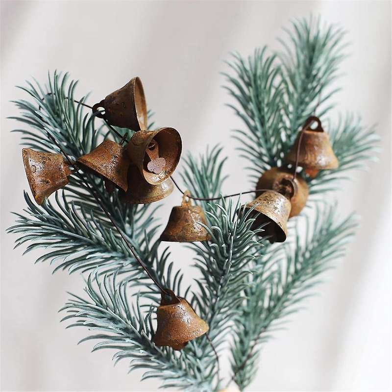 50 PCS Mini Jingle Bells, Christmas Bells, for Crafting Wreath Craft Bells, Holiday Home Decoration
