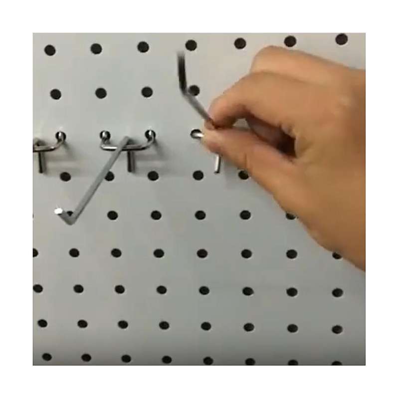50 Pcs Peg Board Hooks Garage Work Shop Storage Display Organization Steel Hanging Tool Storage Hoo