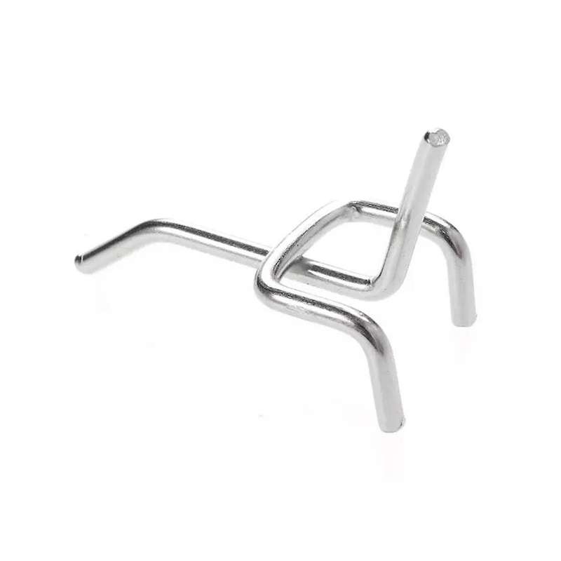 50 Pcs Peg Board Hooks Garage Work Shop Storage Display Organization Steel Hanging Tool Storage Hoo