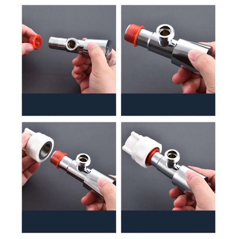 50 Pcs Water Outlet Quarter Plugs, Threaded Pipe Leak-proof Sealing Buckles, Waterproof Sealing Ring
