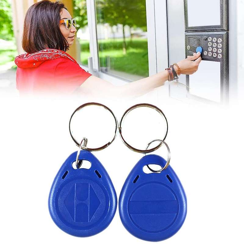 50 Pcs Writable 125khz Rfid Key Fob Proximity Id Card Tag Rewritable T5577 Universal