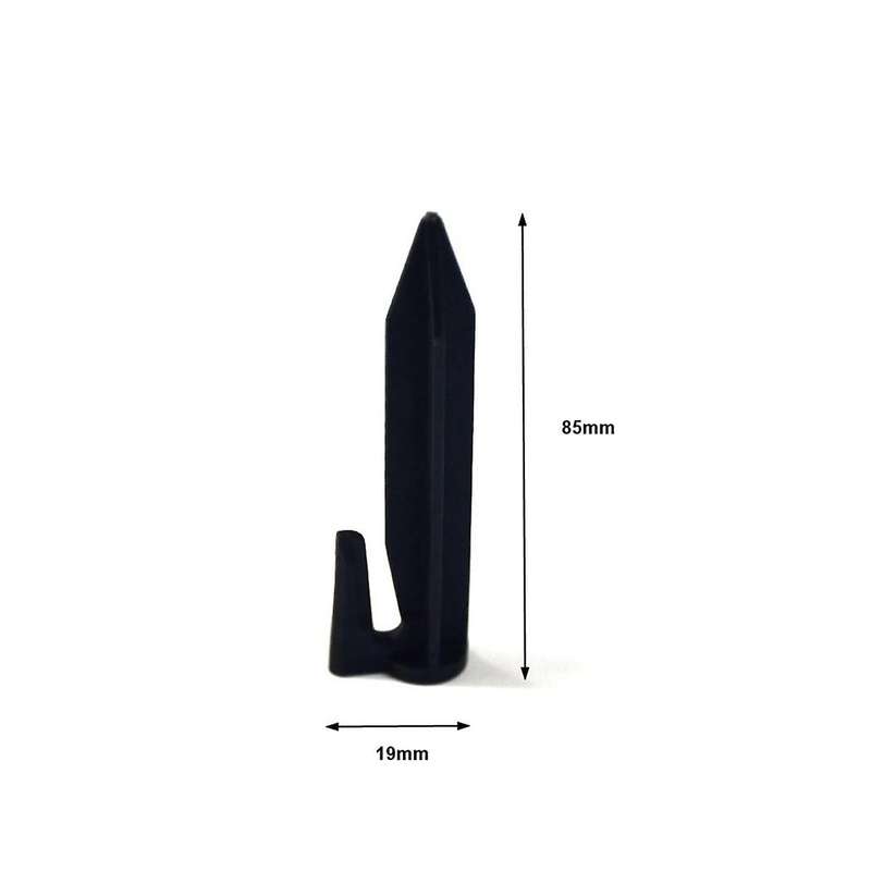50 Pieces of 8.5cm Line Pressing Nails, Boundary Nails of Gardening Lawn Mower, Lawn Biodegradable S
