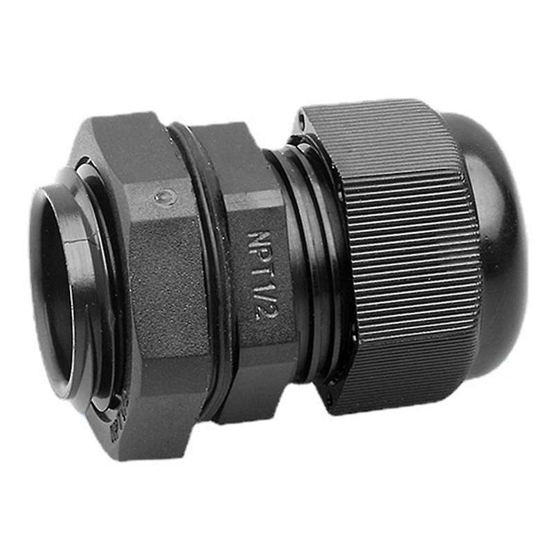 50 Pieces of NPT 1/2 IP68 Waterproof PA66 Cable Gland Flame-Retardant Environmental Protection Cable