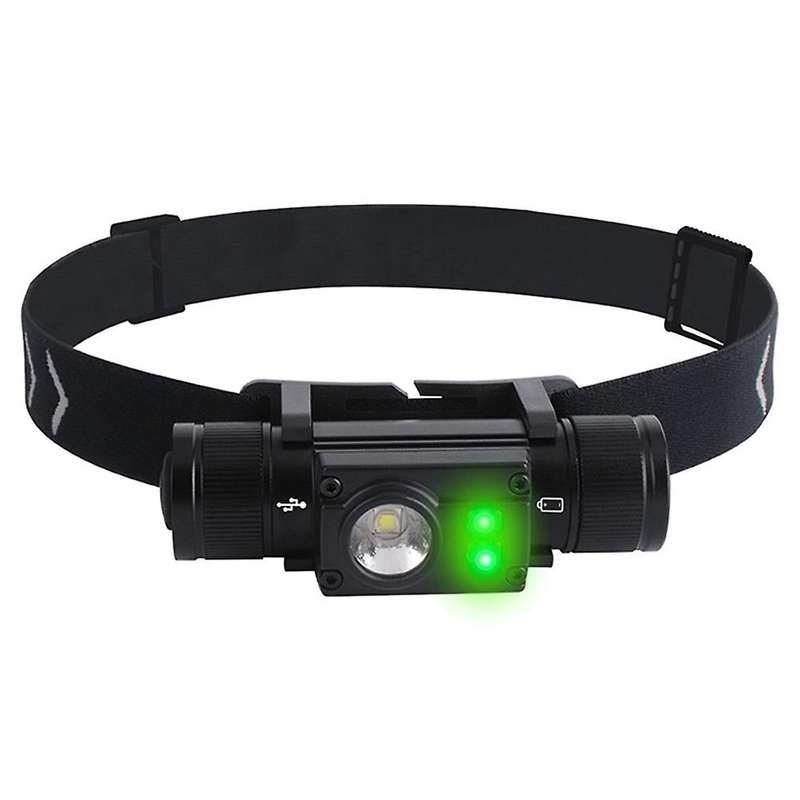 500 LED Head Light Lamp Powerful Waterproof Headlight Type-C Rechargeable 18650 Battery,Side Light G