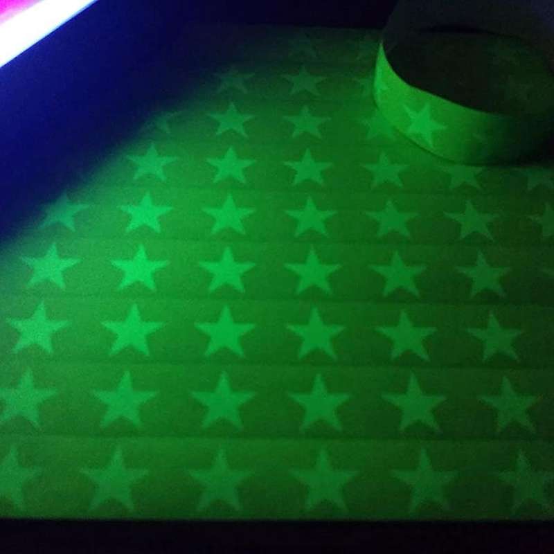500 Pcs Paper Event Colored Waterproof Paper Arm Bands (green)