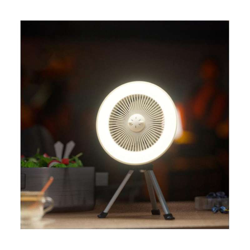 5000mah Camping Fan Rechargeable Desktop Portable Circulator Wireless Ceiling Electric Fan with Powe