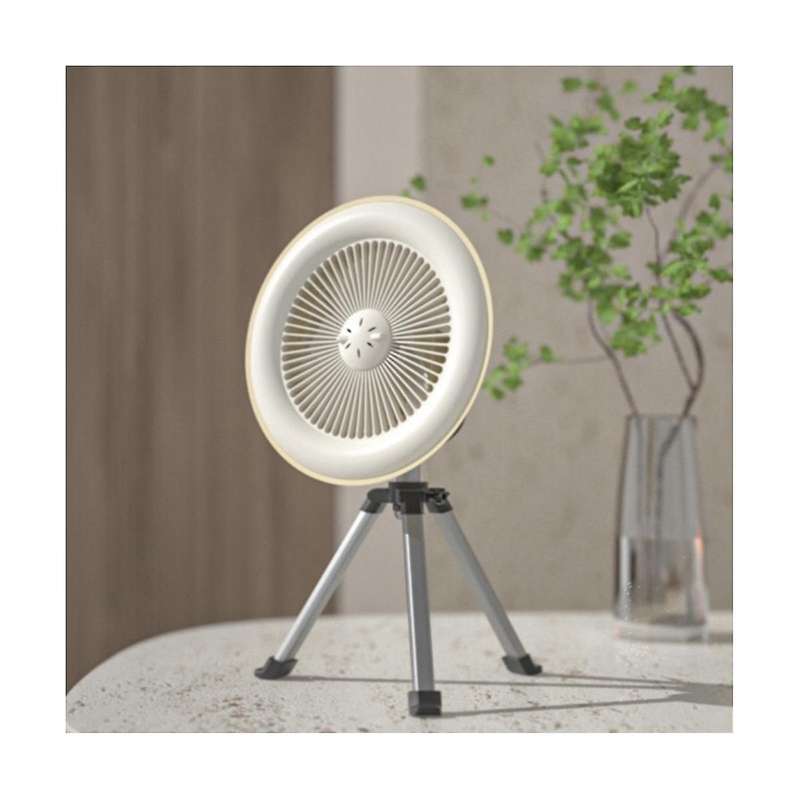 5000mah Camping Fan Rechargeable Desktop Portable Circulator Wireless Ceiling Electric Fan with Powe