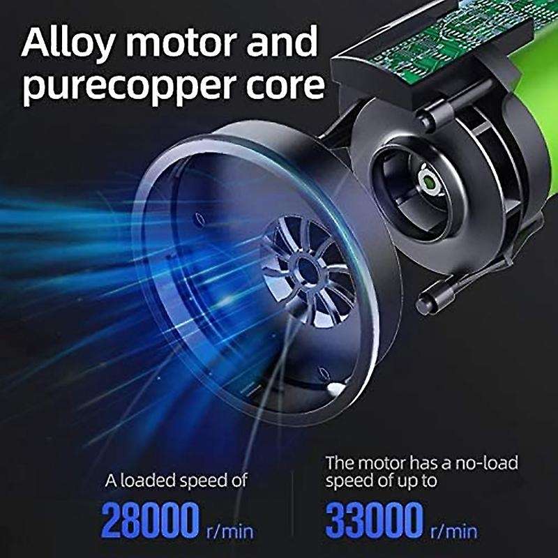 5000Pa Rechargeable Car Vacuum Cleaner, Portable Wireless Automatic Dust Remover, Dry and Wet Hand-H