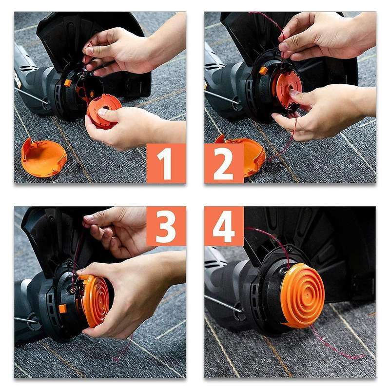 50019417 Grass Trimmer Spool Cap Cover for Corded Electric String Trimmers Part Replacements