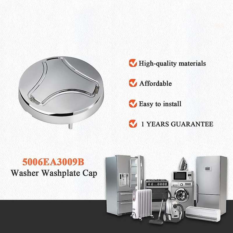 5006EA3009B Washer Pulsator Cap Laundry Appliance Control Knob for Washing Machine Replacement Washe