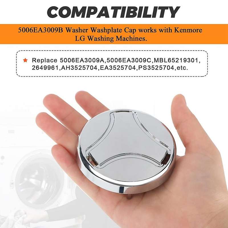 5006EA3009B Washer Pulsator Cap Laundry Appliance Control Knob for Washing Machine Replacement Washe