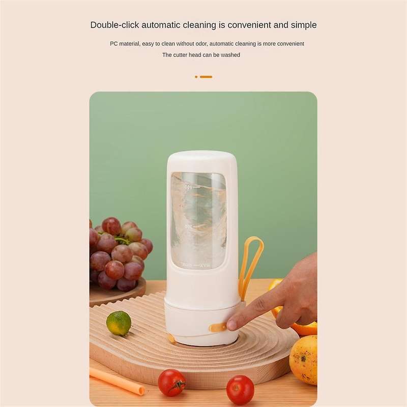 500ml Portable Blender Electric Juicers Fruit Mixers Usb Rechargeable Smoothie Mini Blender Persona