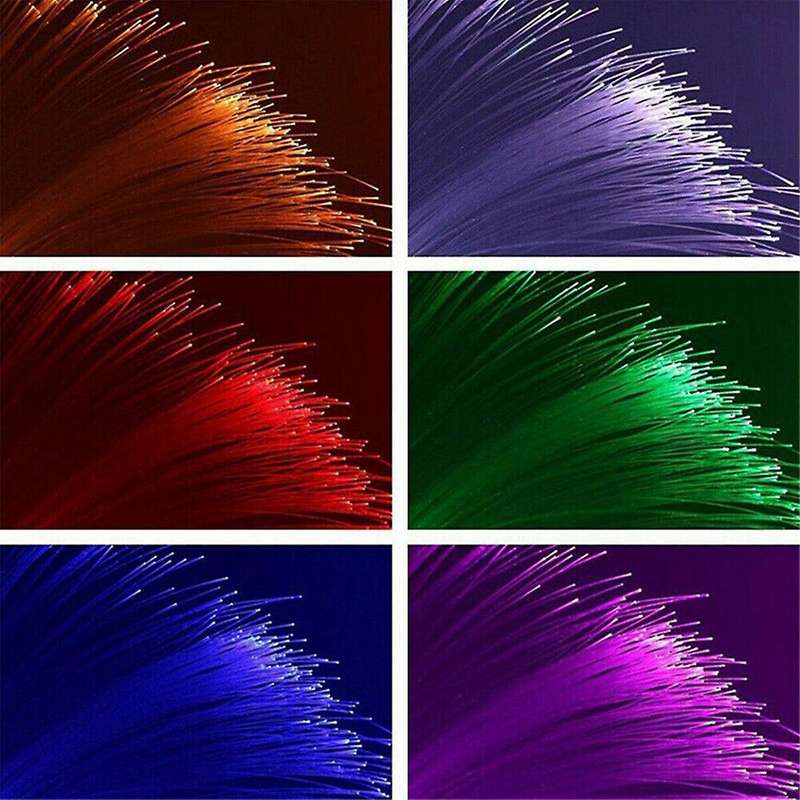 500pcs Fiber Optic Car Home Headliner Star Light Kit Roof Ceiling Lights Remote