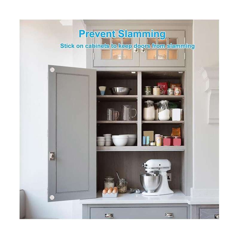 500pcs Clear Cabinet Door , Self Adhesive, Sound Dampening Cabinet Stoppers for Kitchen Cabinet 10m