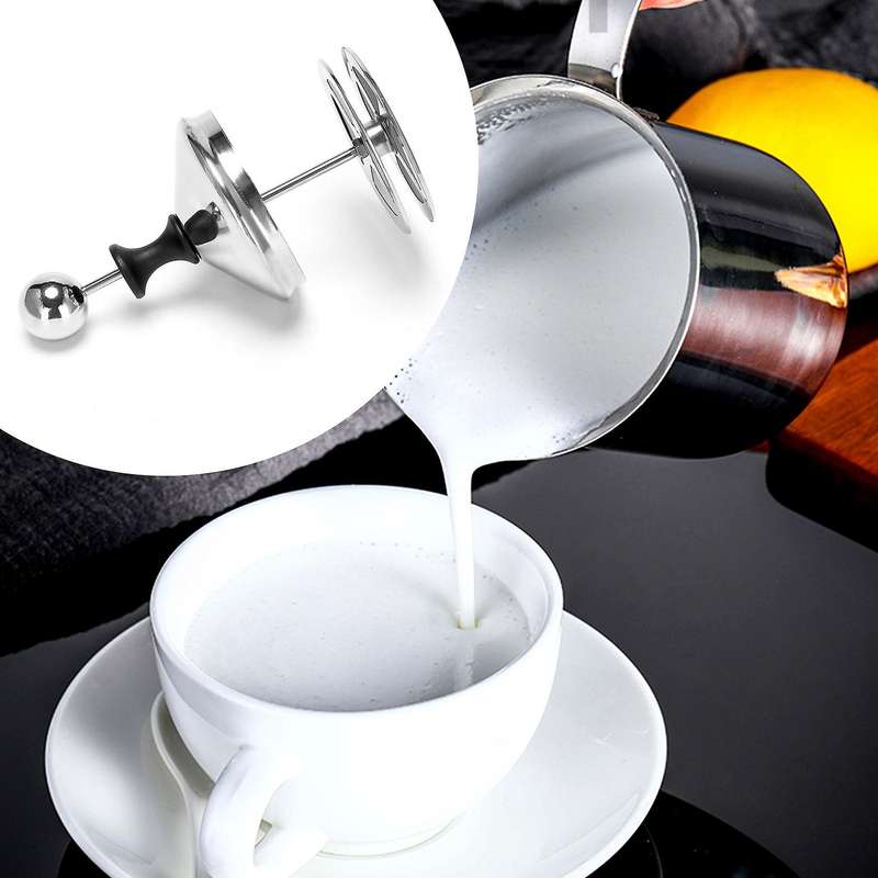 500ml Stainless Steel Double Mesh , Jug with Art Pen,for Making Coffee Cappuccino Frothing Milk
