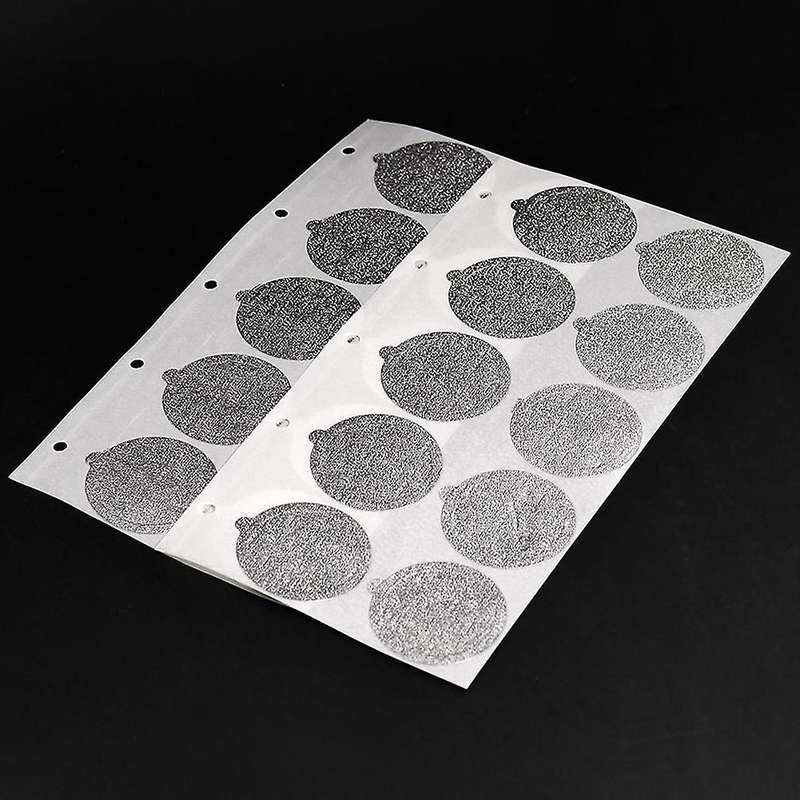 500PCS for Refilling Capsule Self Adhesive Reusable for Aluminum Foil Brewer Lid Capsula Sticker