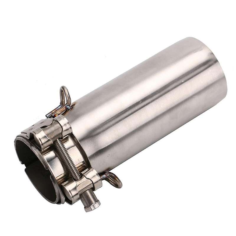 50MM Motorcycle Exhaust Muffler Middle Link Pipe System Kit for YZF R6 1998-2014