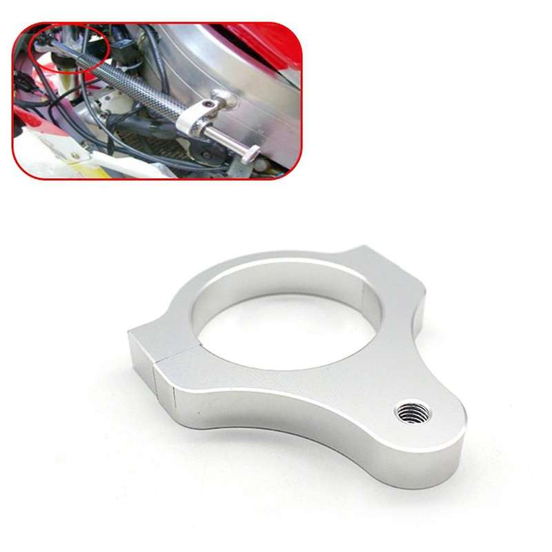 50MM Steering Damper Stabilizer Clamp Mounting Adapter Bracket for SUZKU