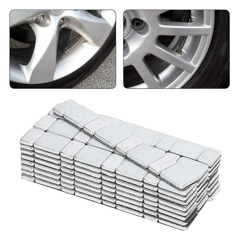 50Pc 5G/10G Universal Car Truck Adhesive Wheel Tire Balance Weights Wheel Tyre Balancing Bar Sticker