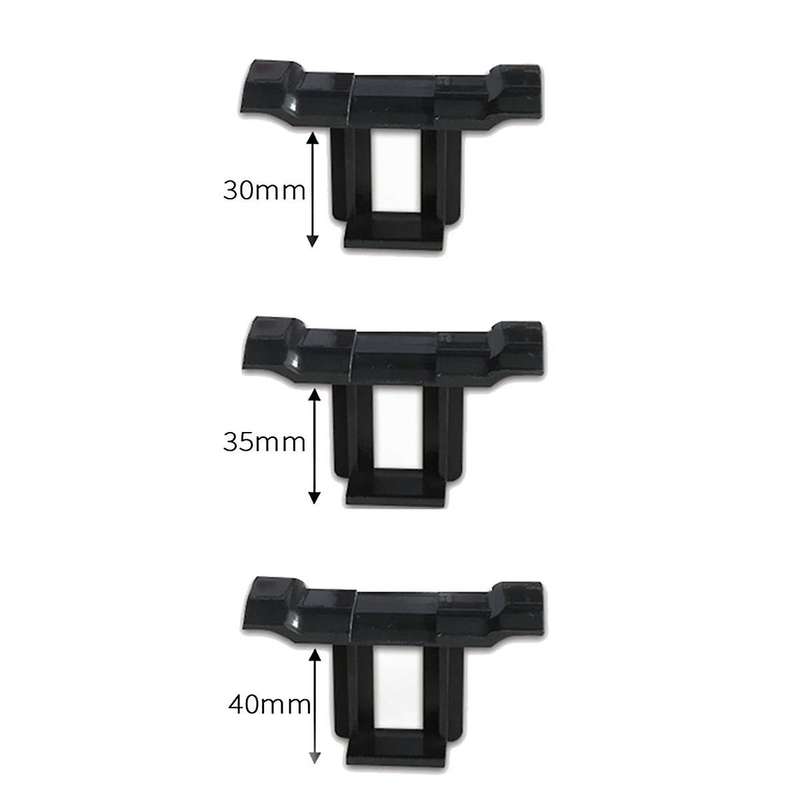 50PCS 40mm Solar Panel Water Drainage Clips Photovoltaic Panel Water Drained Clip Auto Remove Stagna