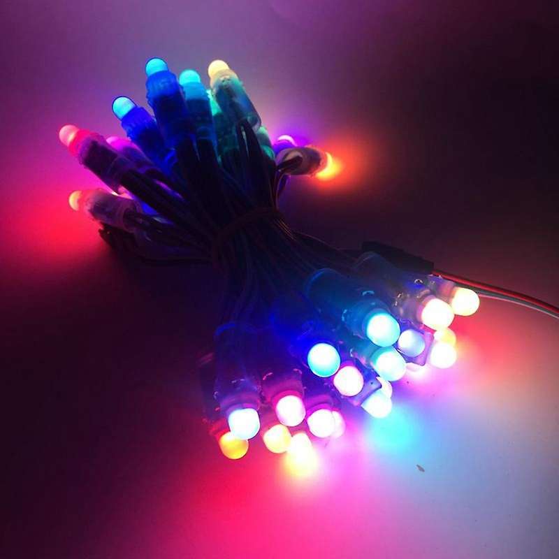 50Pcs 4M DC5V WS2811 Full Color LED Pixel Light Module 12mm 15cm